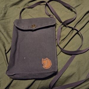 Fjallraven G-100 Pocket Grey Crossbody Bag